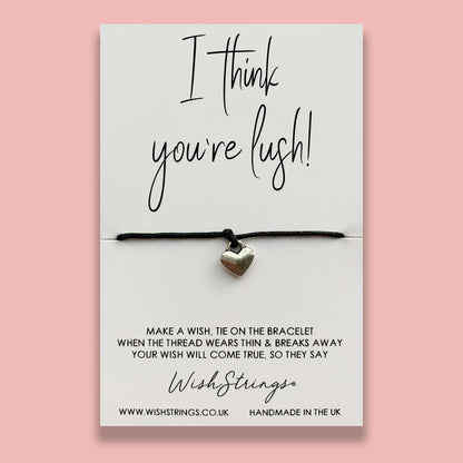 SALE - I THINK YOU'RE LUSH - WishStrings Wish Bracelet - WS230♥