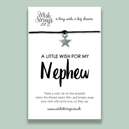 SALE - LittleWish NEPHEW - WishStrings Wish Bracelet - WS109★