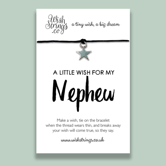 SALE - LittleWish NEPHEW - WishStrings Wish Bracelet - WS109★