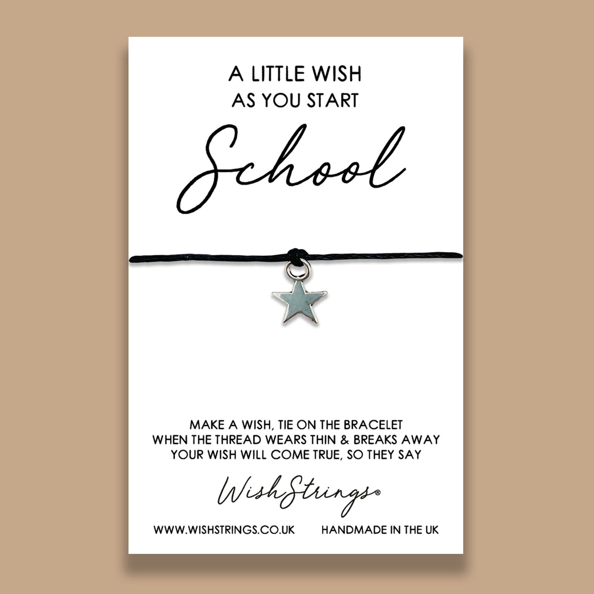 SALE - LittleWish SCHOOL - WishStrings Wish Bracelet - S171★