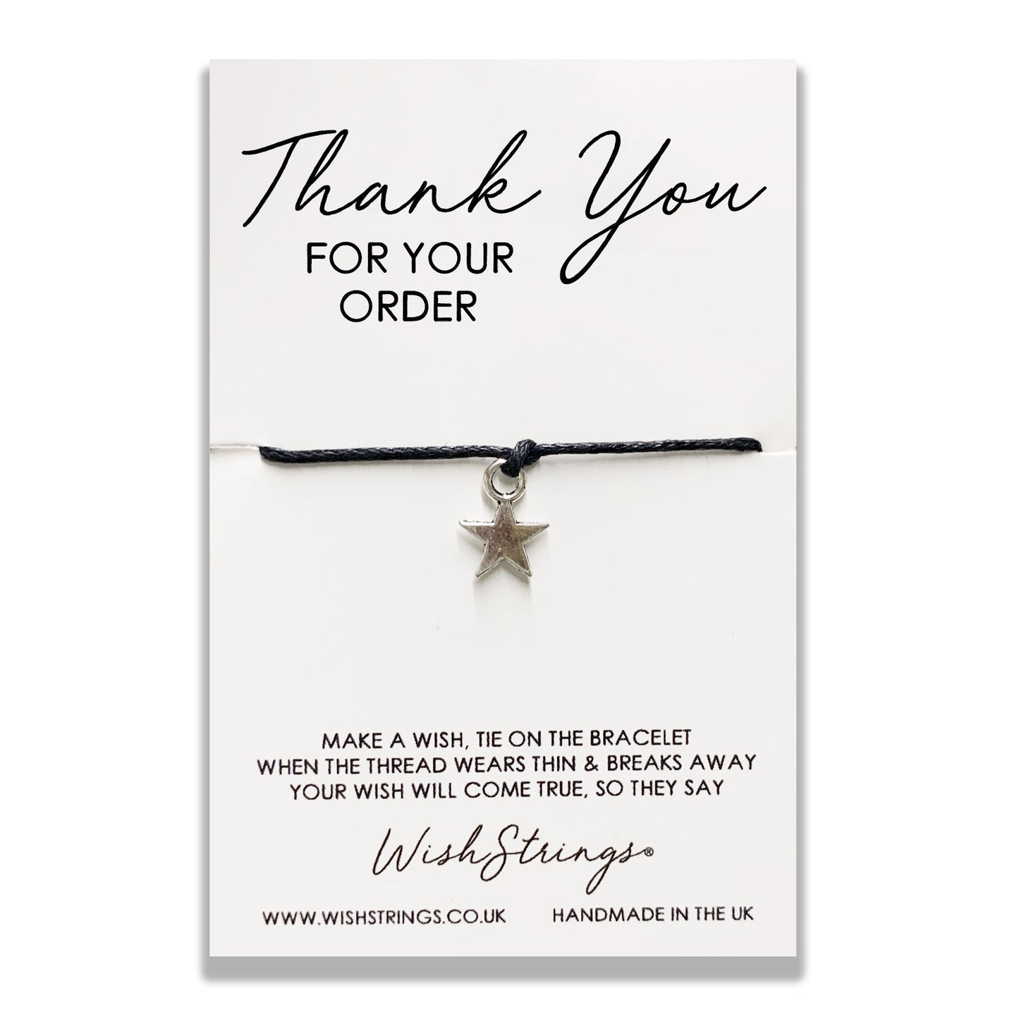 SALE - THANK YOU ORDER - WishStrings Wish Bracelet - WS157★