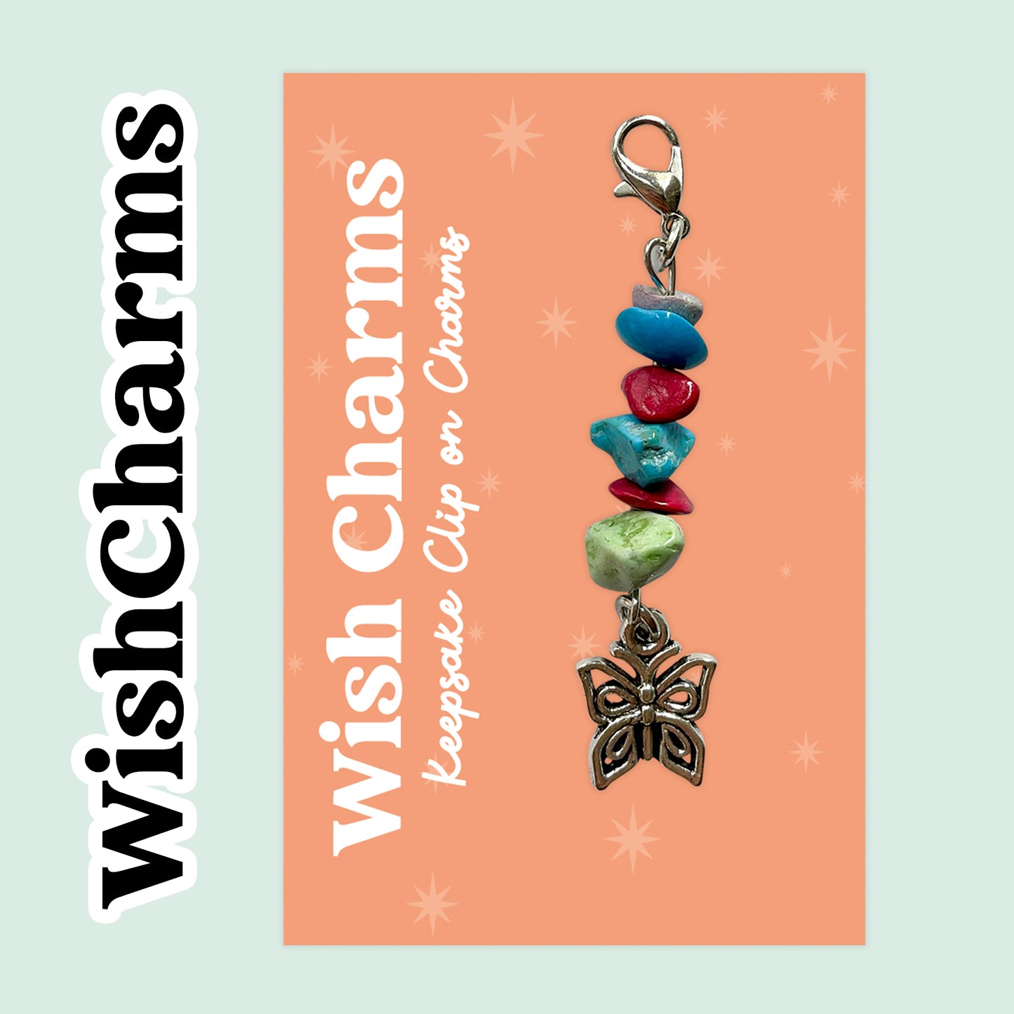 WishStrings Wish Charms, Choose Design | Clip-On Keepsake Charms | Thoughtful Gifts with Meaning