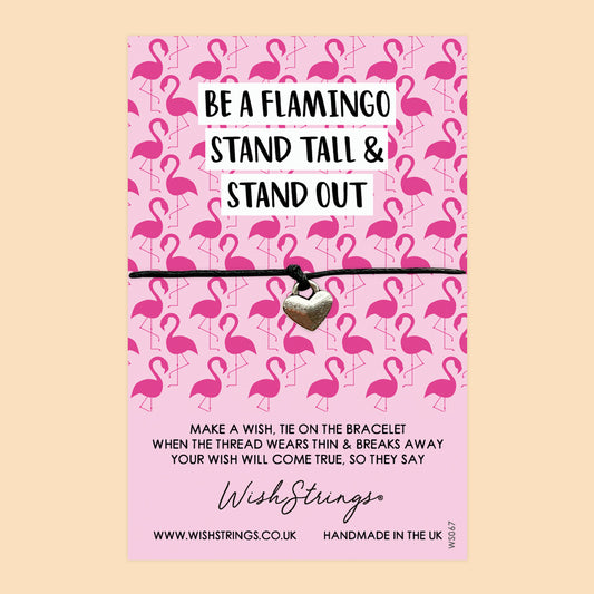 Be a Flamingo - WishStrings Wish Bracelet