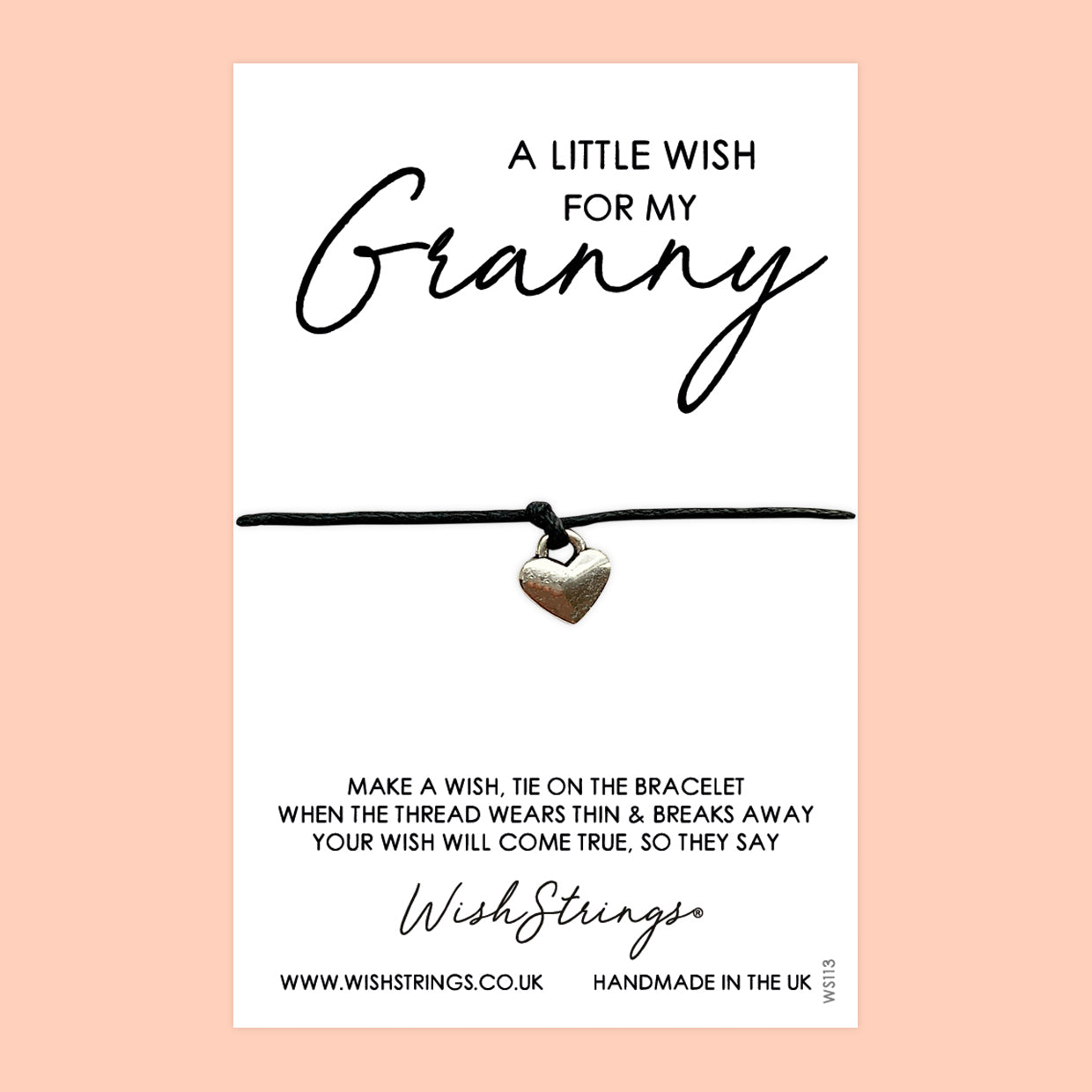 Granny - WishStrings Wish Bracelet