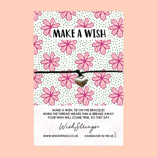 Flowers, Make a Wish - WishStrings Wish Bracelet