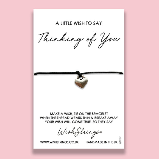 SALE - LittleWish THINKING OF YOU - WishStrings Wish Bracelet - S093♥