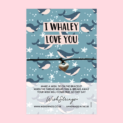 I Whaley Love You - WishStrings Wish Bracelet