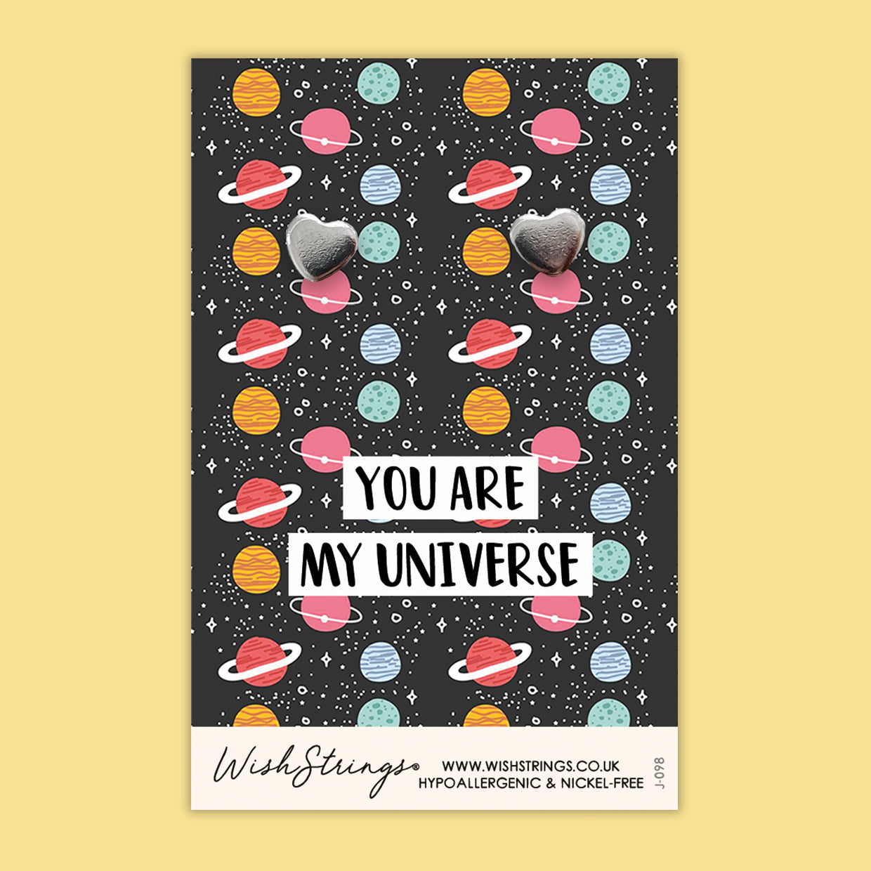 a poster with the words you are my universe on it