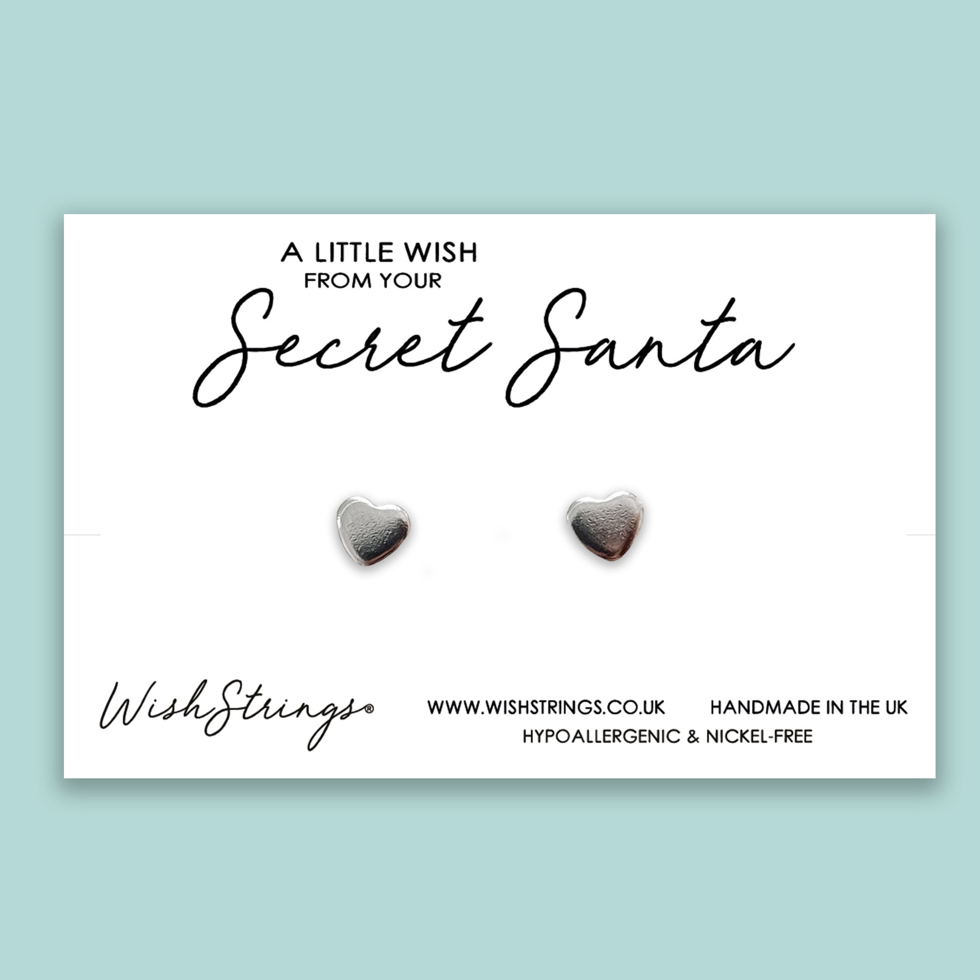 a little wish from your secret santa earrings