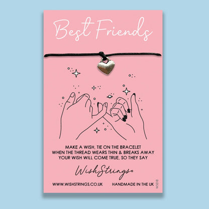 Best friends, bff, friendship bracelet. WishStrings Wish Bracelet