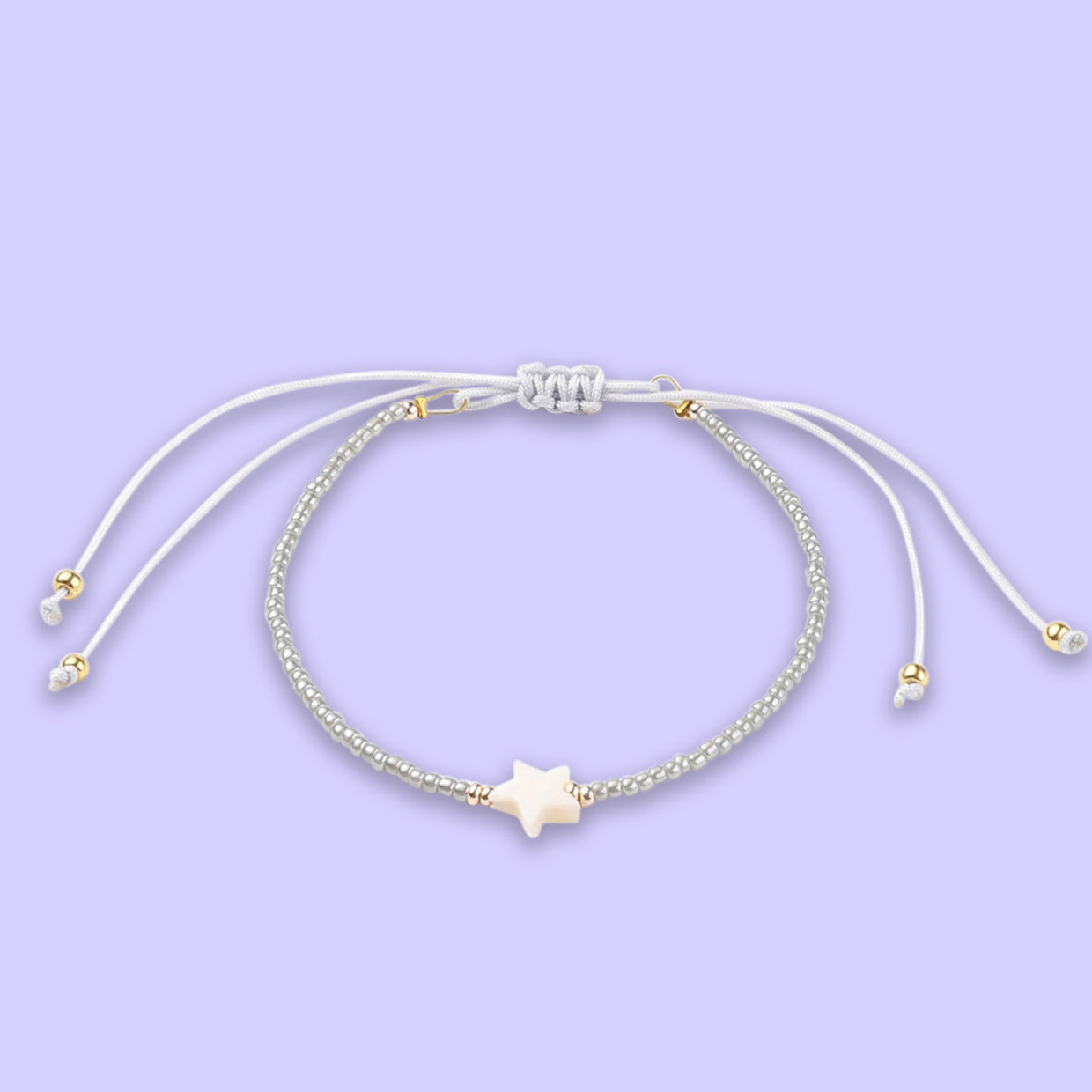 Star Beaded - Friendship Bracelet (Random Colour)