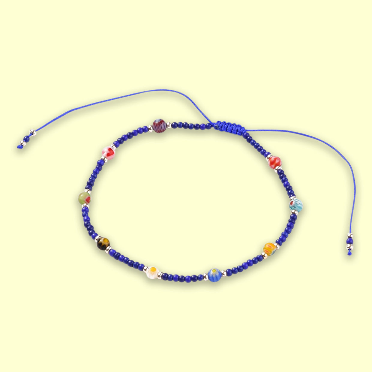 Murano Beaded - Friendship Bracelet (Random Colour)