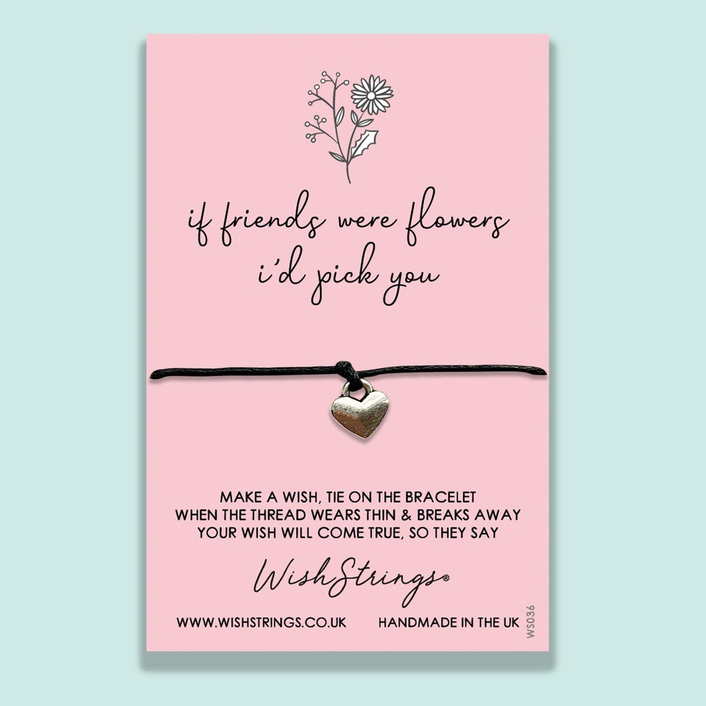 Friends Flowers - WishStrings Wish Bracelet