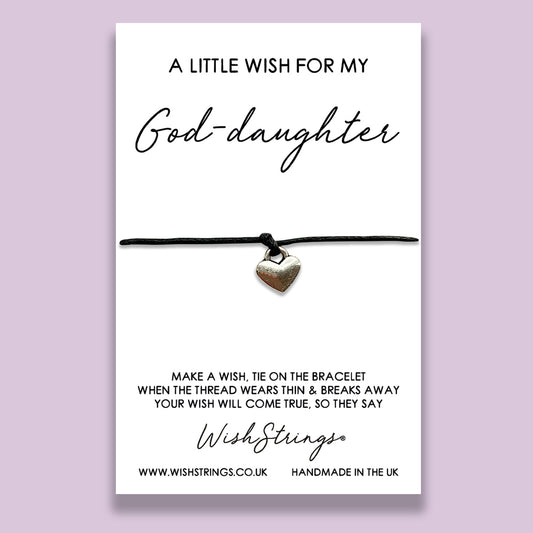 Little Wish God-daughter - WishStrings Wish Bracelet