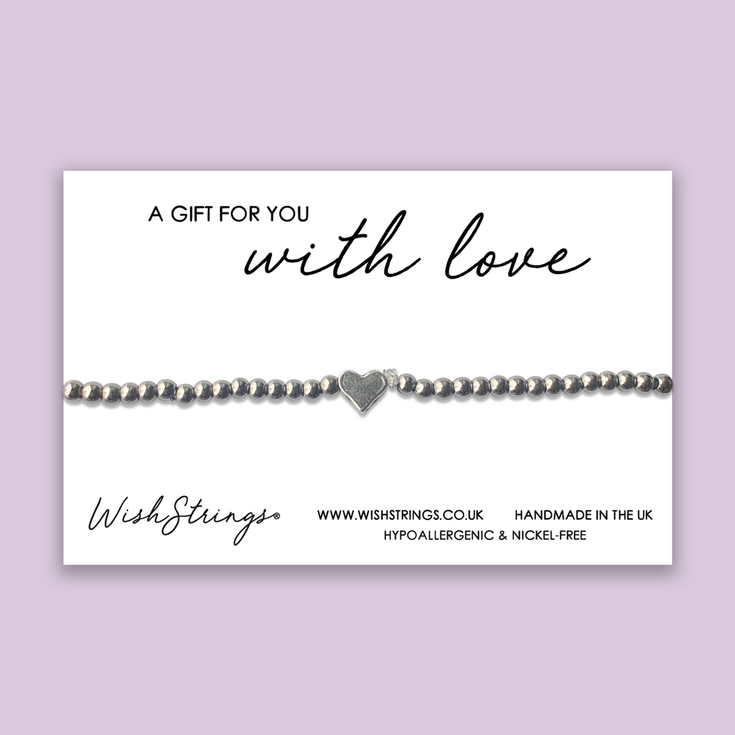 Gift for You - Heart Stretch Bracelet