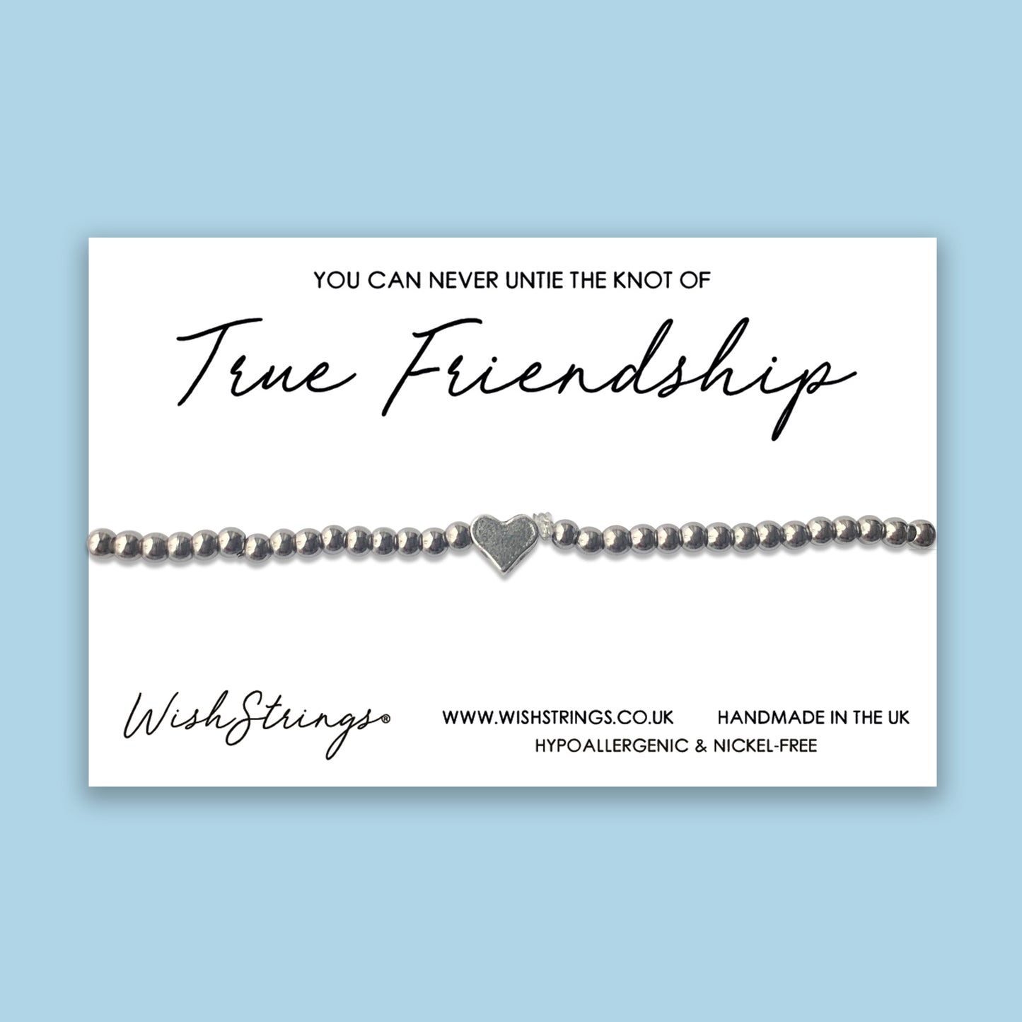 True Friendship - Heart Stretch Bracelet