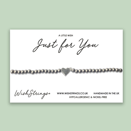 Just for You - Heart Stretch Bracelet