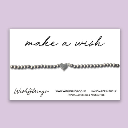 Make a Wish - Heart Stretch Bracelet
