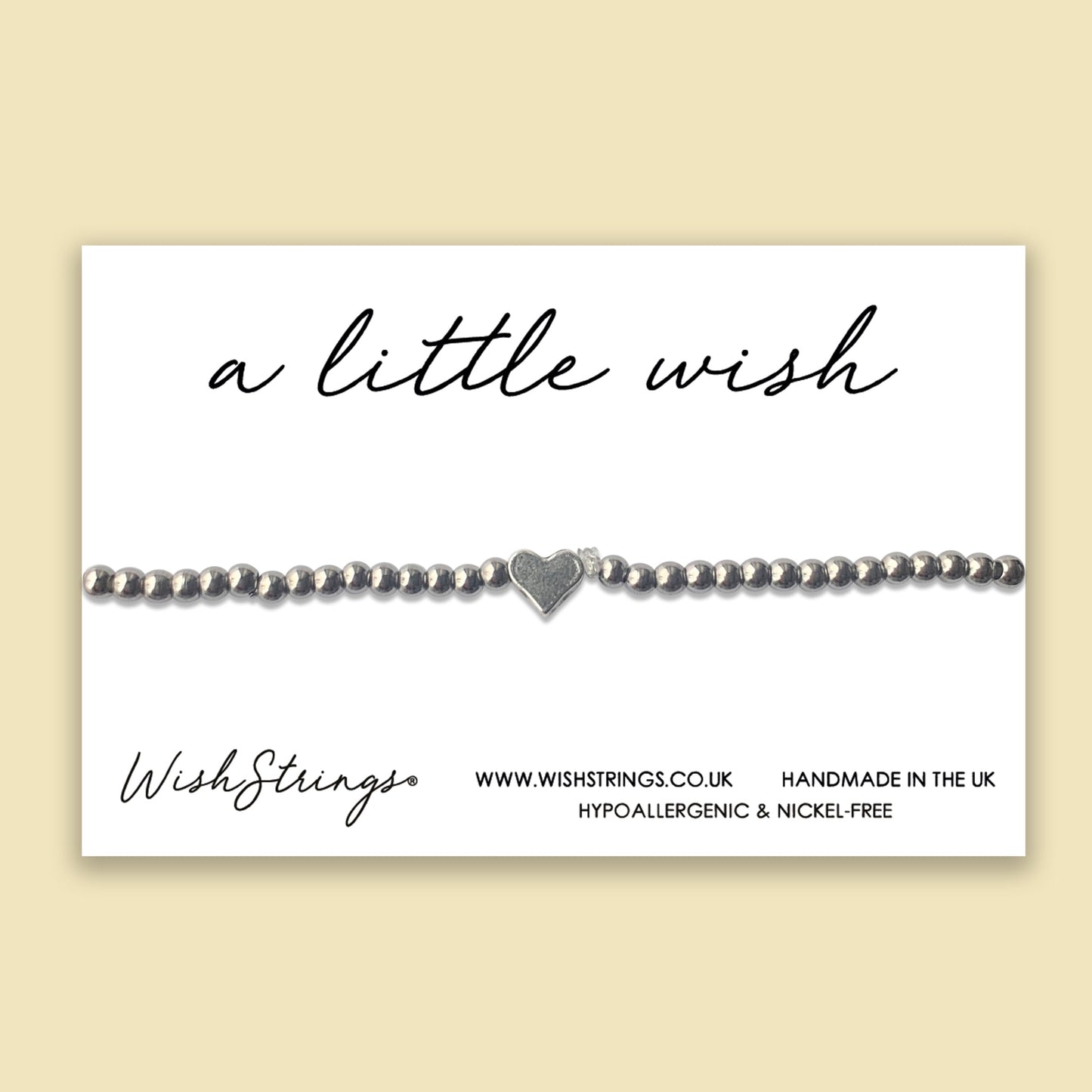 A Little Wish - Heart Stretch Bracelet