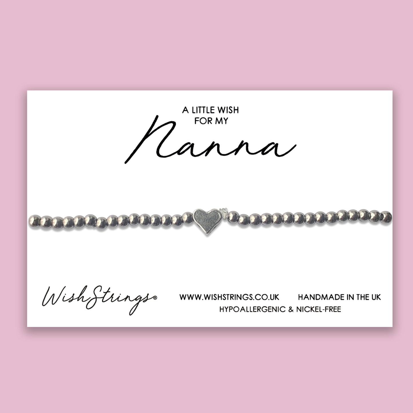 Nanna - Heart Stretch Bracelet