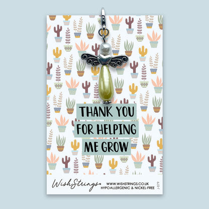 Thank You for Helping me Grow - Wish Angel Clip