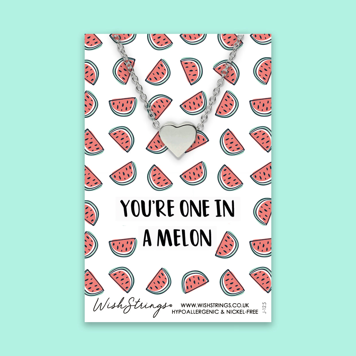 You're One in a Melon - Heart Necklace