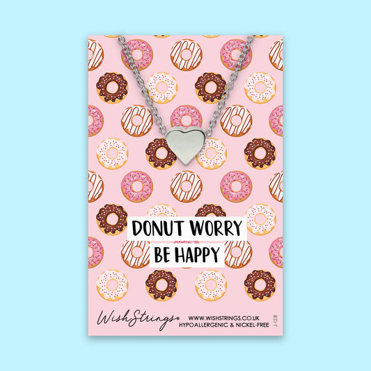 Donut Worry - Heart Necklace
