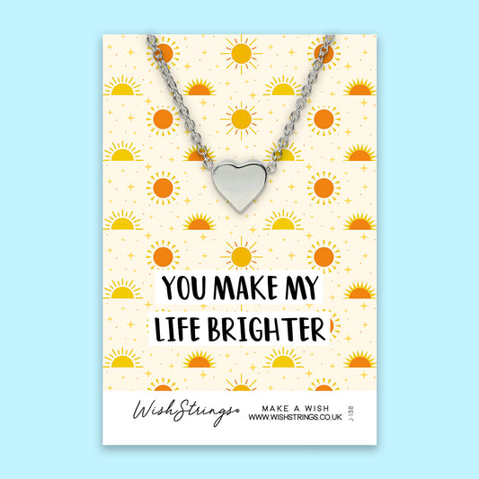 Life Brighter - Heart Necklace