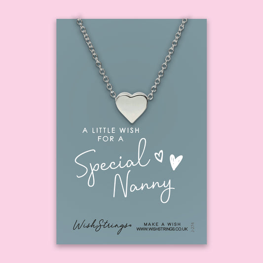 Special Nanny - Heart Necklace