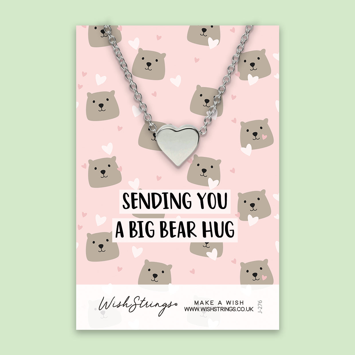 Bear Hugs - Heart Necklace
