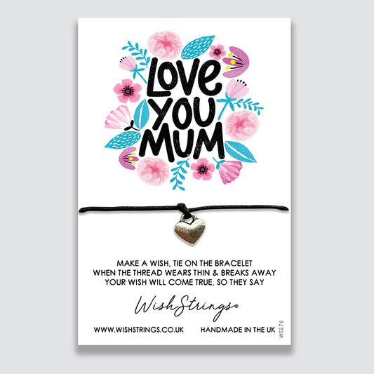 Love You Mum - WishStrings Wish Bracelet