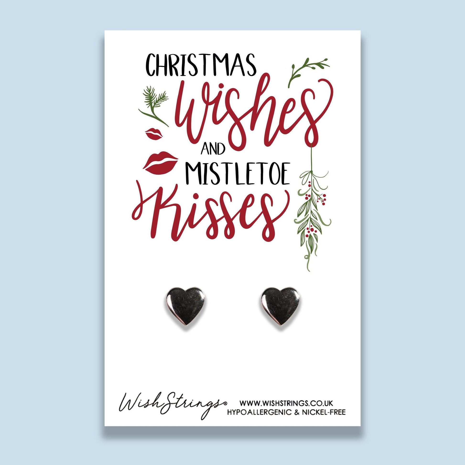 CHRISTMAS WISHES, MISTLETOE KISSES - EARRINGS - WishStrings