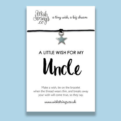 Little Wish Uncle - WishStrings Wish Bracelet