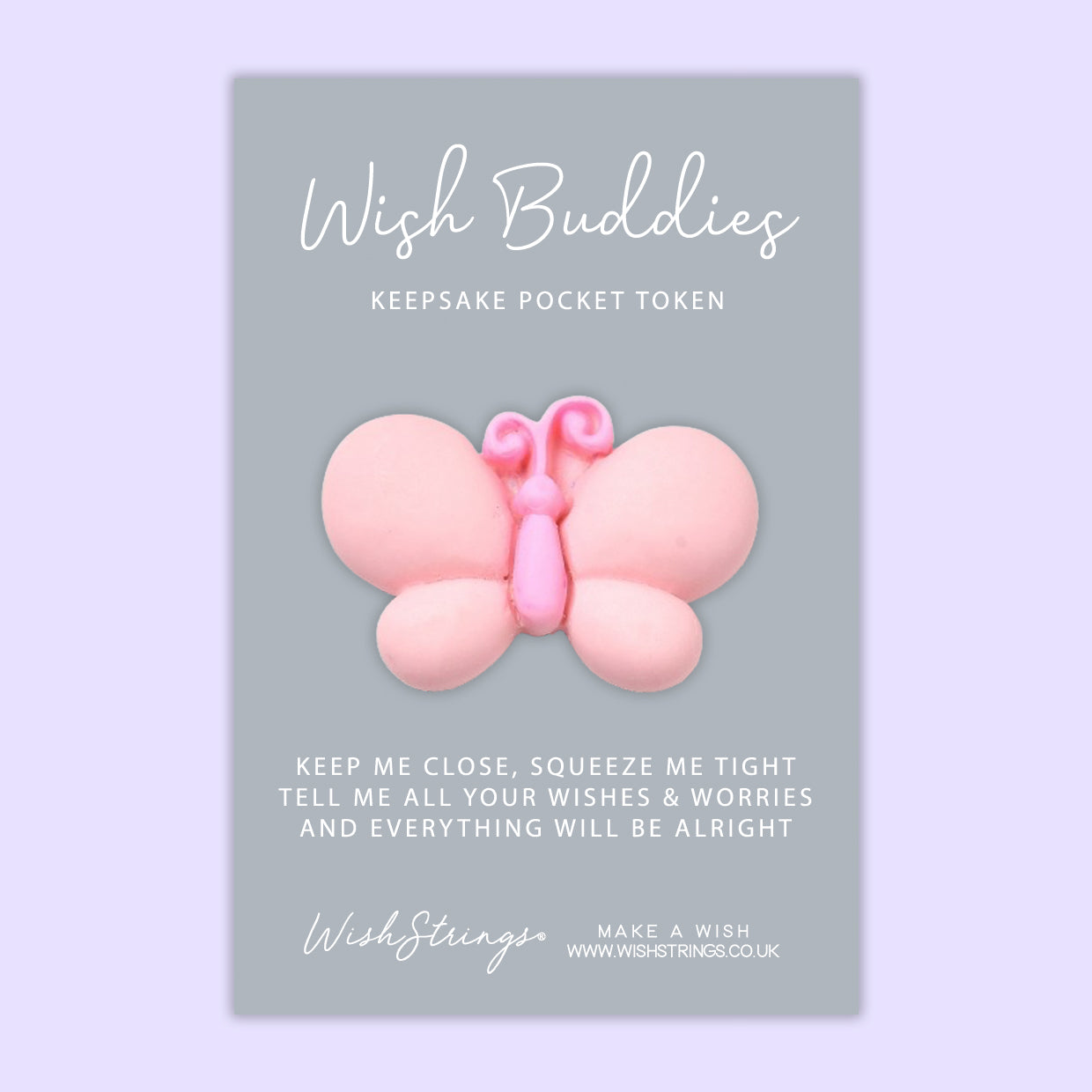 Butterfly - WishBuddies - Pocket Hug Token (WB041)