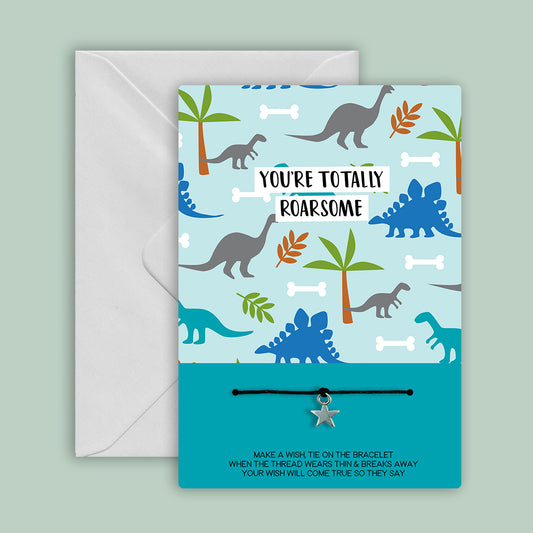 Totally Roarsome - WishCard Greeting Card