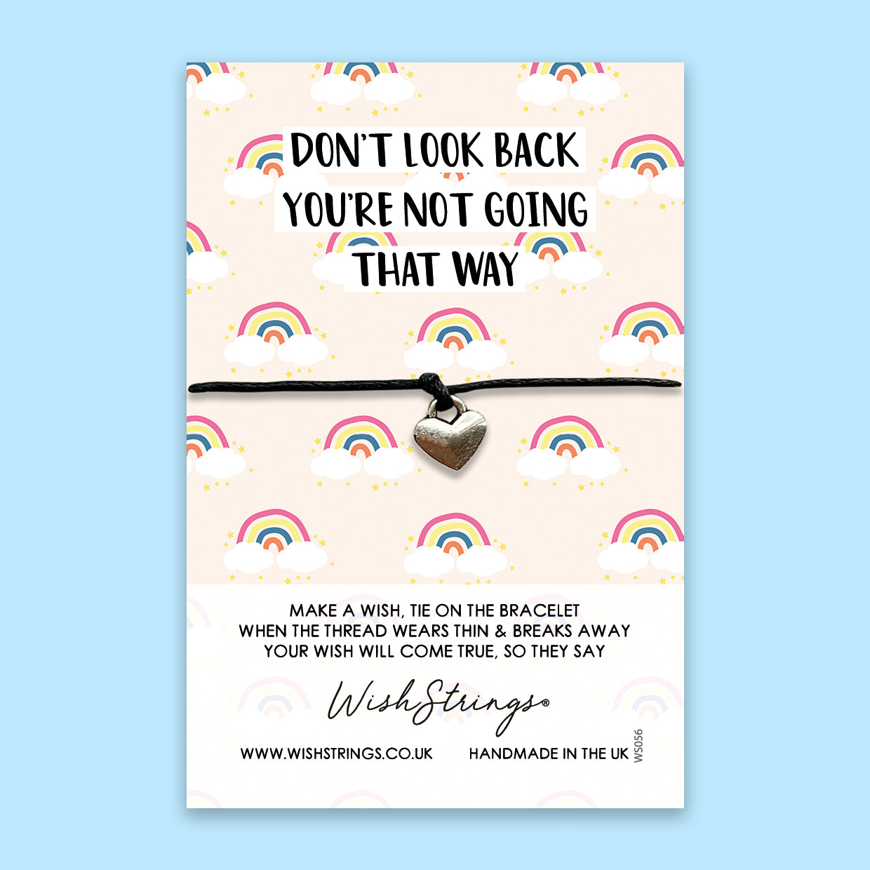 Don't Look Back - WishStrings Wish Bracelet