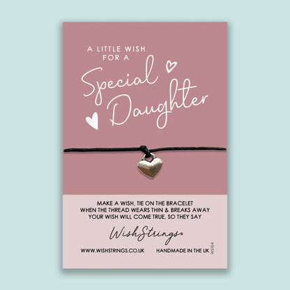 Little Wish Daughter - WishStrings Wish Bracelet
