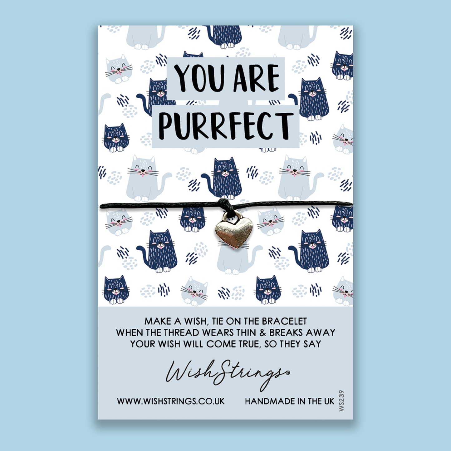 You Are Purrfect - WishStrings Wish Bracelet