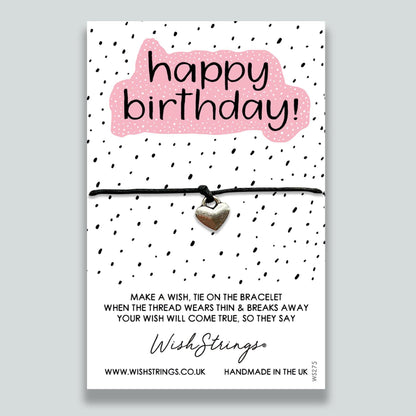 Happy Birthday - WishStrings Wish Bracelet