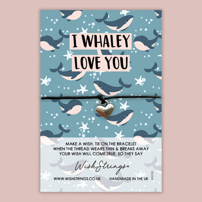 I Whaley Love You - WishStrings Wish Bracelet