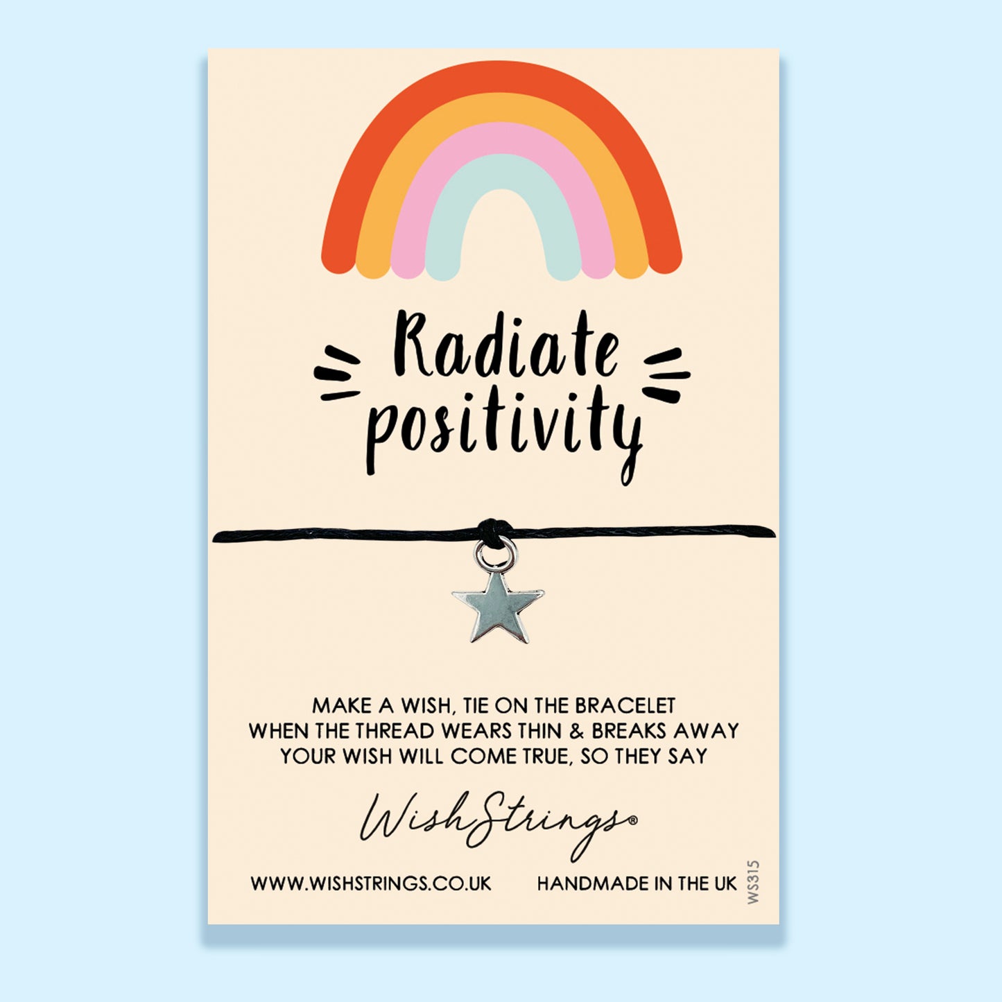 Radiate Positivity - WishStrings Wish Bracelet