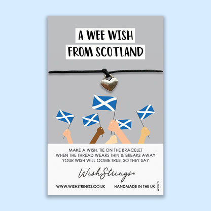 Wee Wish from Scotland - WishStrings Wish Bracelet