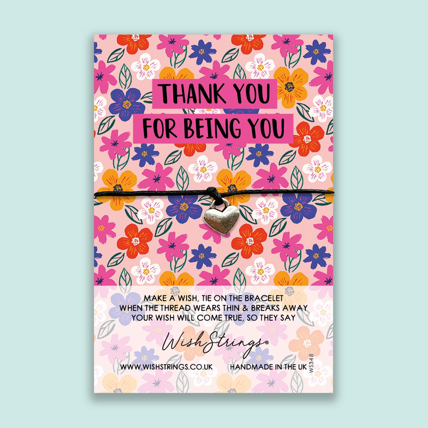 Thank You for Being You - WishStrings Wish Bracelet