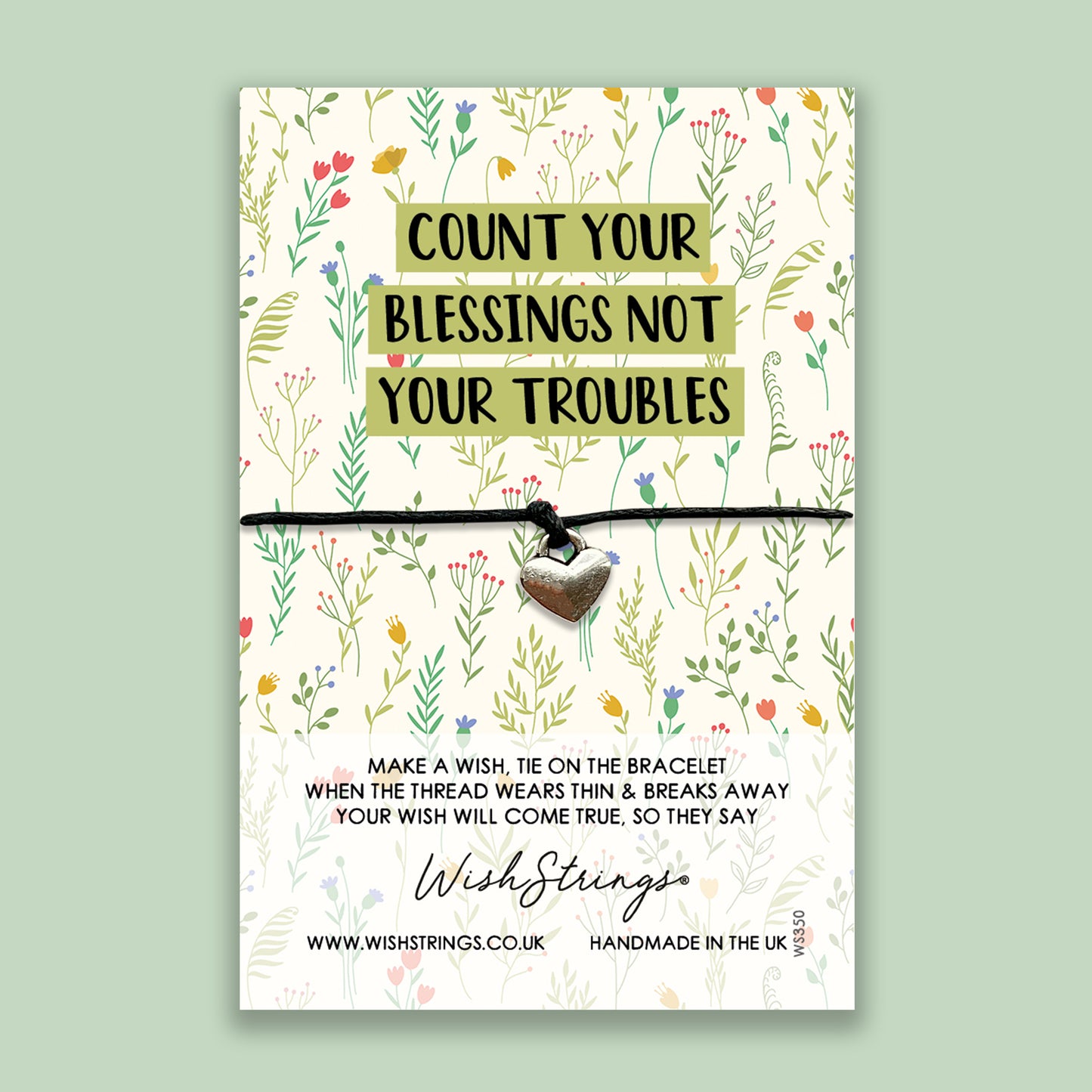 Count Your Blessings - WishStrings Wish Bracelet