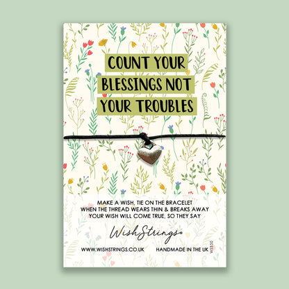 Count Your Blessings - WishStrings Wish Bracelet