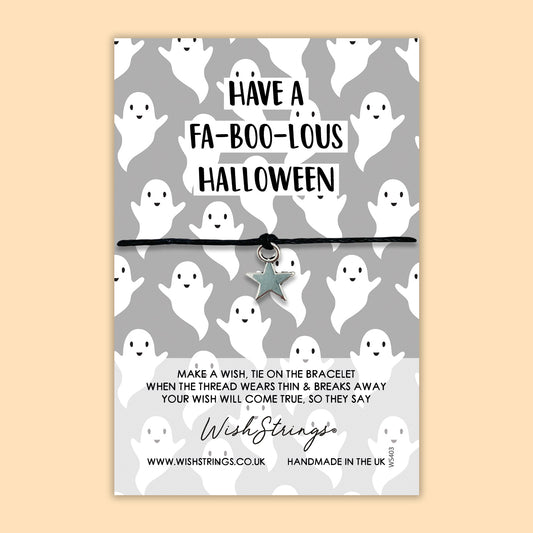 Fa-boo-lous Halloween - WishStrings Wish Bracelet