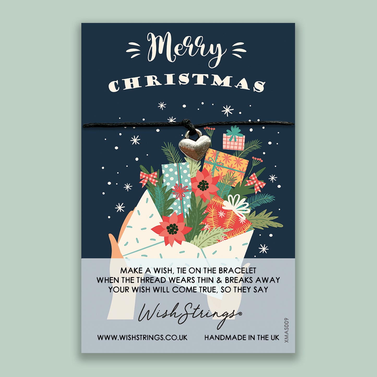 Christmas Envelope - WishStrings Wish Bracelet