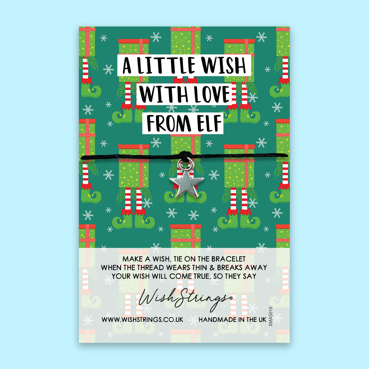 Christmas Elf Wish - WishStrings Wish Bracelet