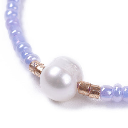 Purple Pearl - Friendship Bracelet