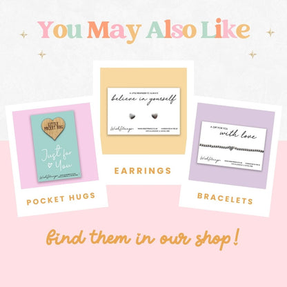 You are Amazing in Every Way - WishStrings Wish Bracelet - Friendship Bracelet with Quote Card | Positive Affirmation